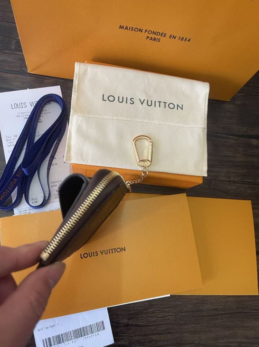 Louis Vuitton Card Holder Recto Versooriginal box. - Picture 4 of 10